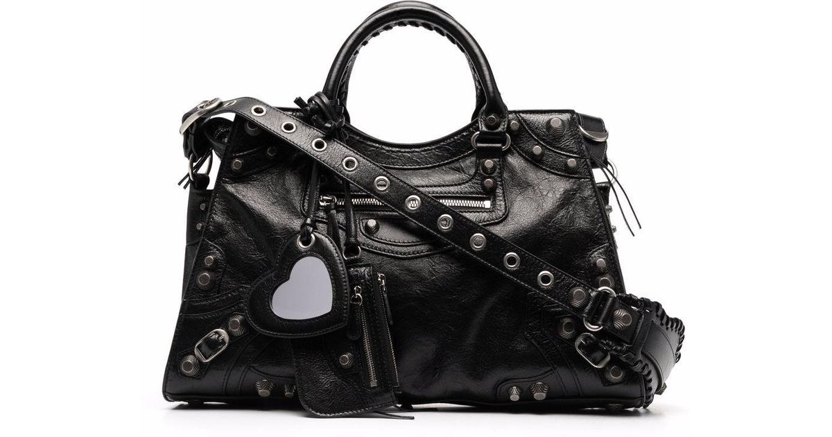 Borsa Neo Cagole City di Balenciaga in Nero Lyst