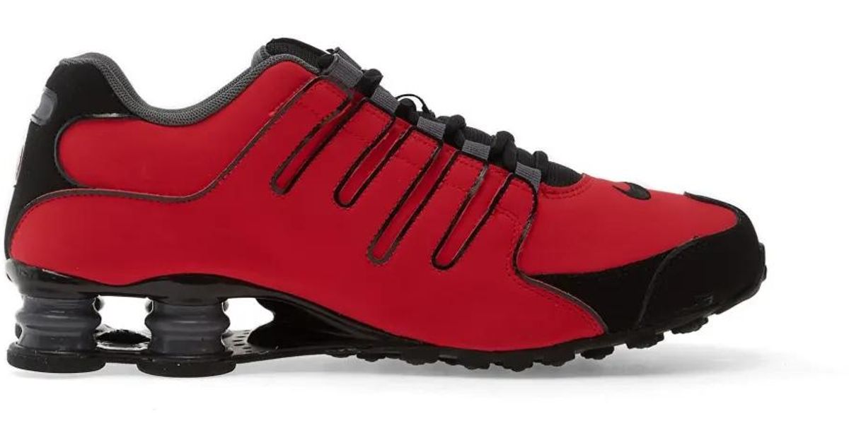 nike-baskets-shox-in-red-for-men-lyst