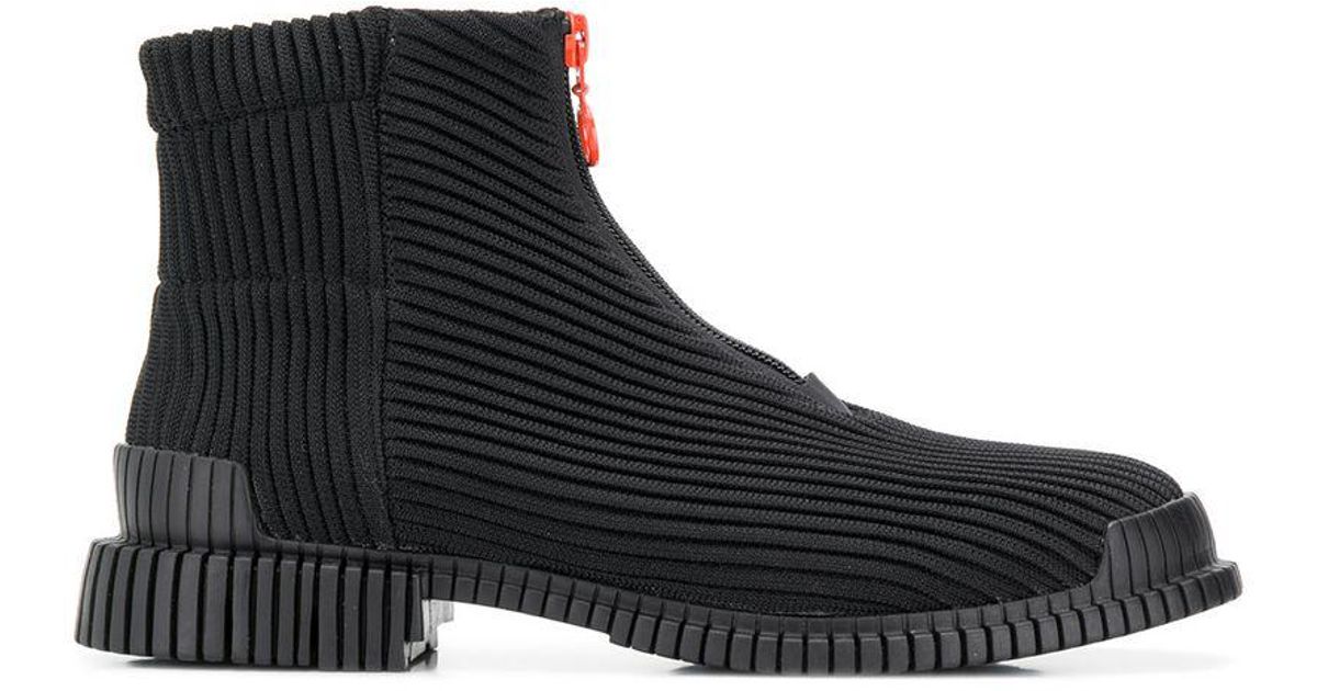 Camper Pix Boots in Black Lyst