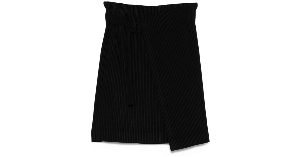 Homme plissé bottoms 2 pleats skirt アイテムのご紹介「PLEATS BOTTOMS 2」 – isseymiyake.com
