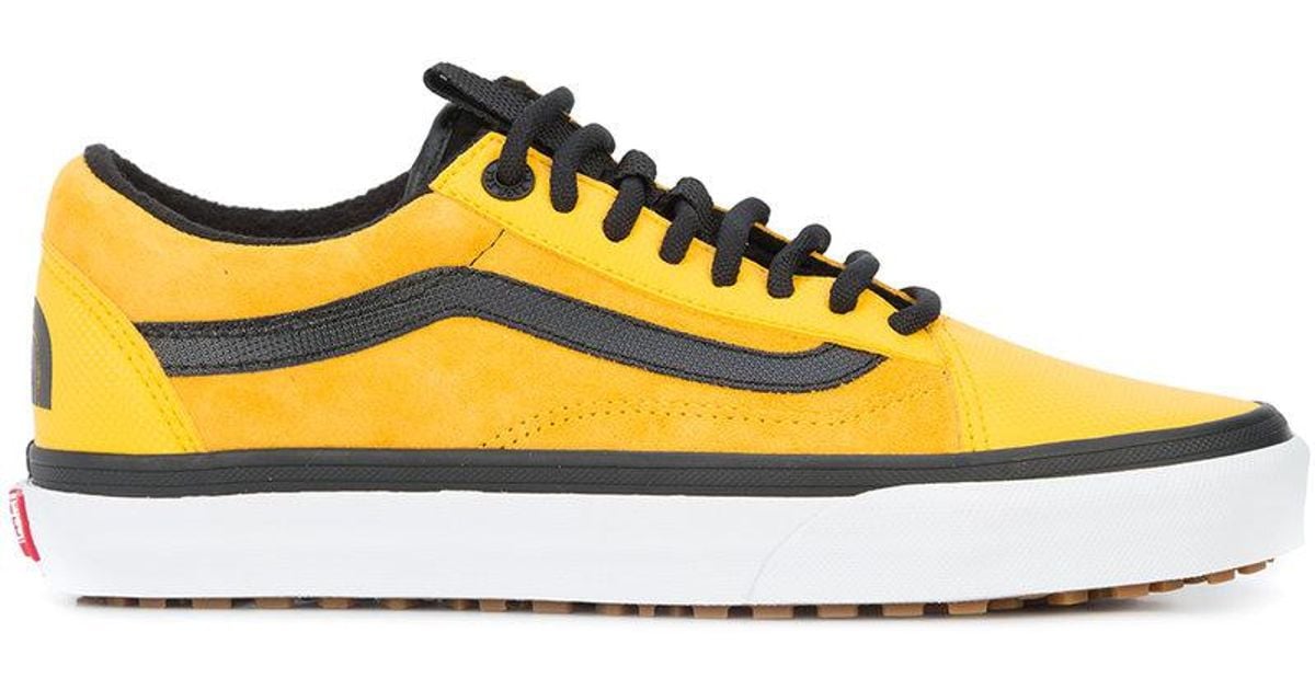 vans the north face yellow