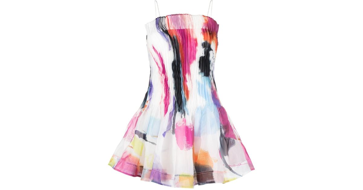 aje celestial pleated mini dress Step into spring with the Aje Celestial Pleated Mini Dress. Head to our website for hiring details