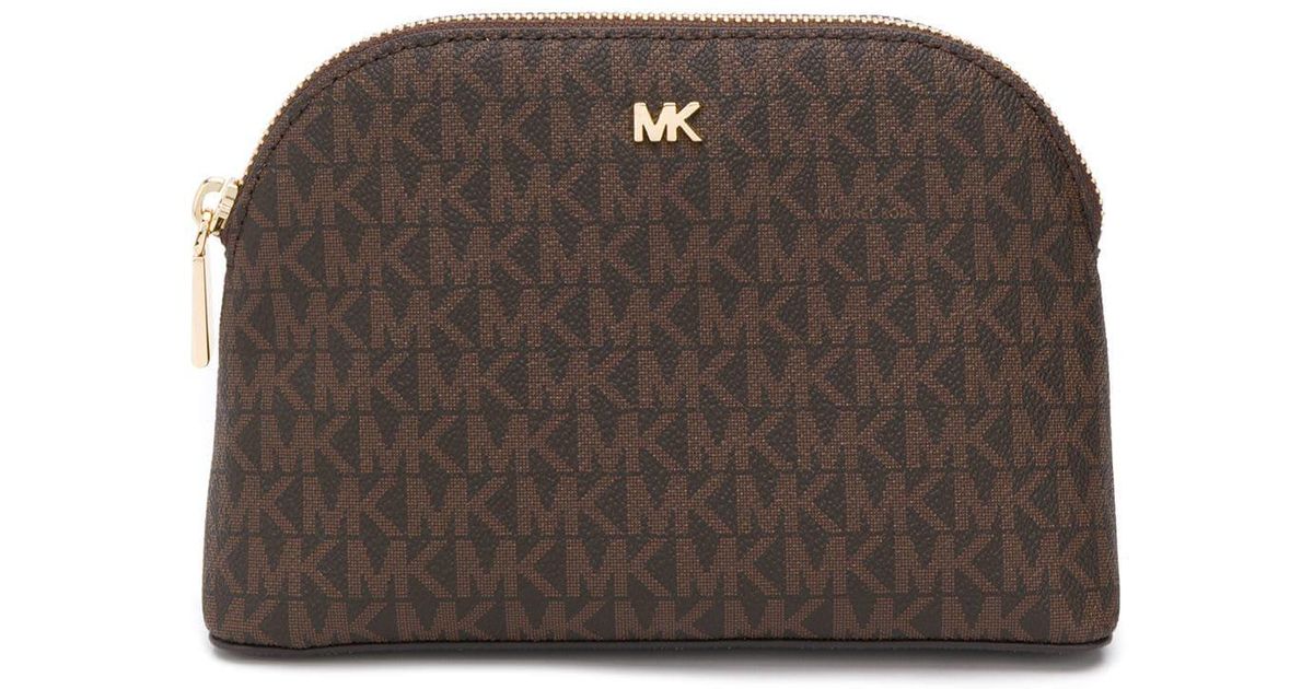 MICHAEL Michael Kors 'Trio' Kosmetiktasche in Braun | Lyst DE