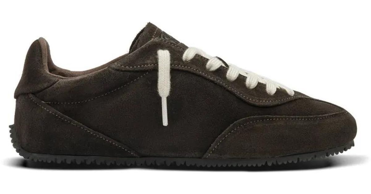 Axel Arigato Daze Runner Suede Sneakers in Black | Lyst
