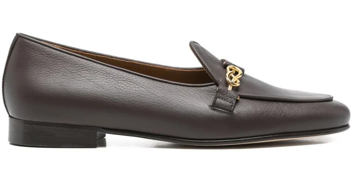 Edhen Milano Chain-Link Leather Loafers in Grey for Men | Lyst UK