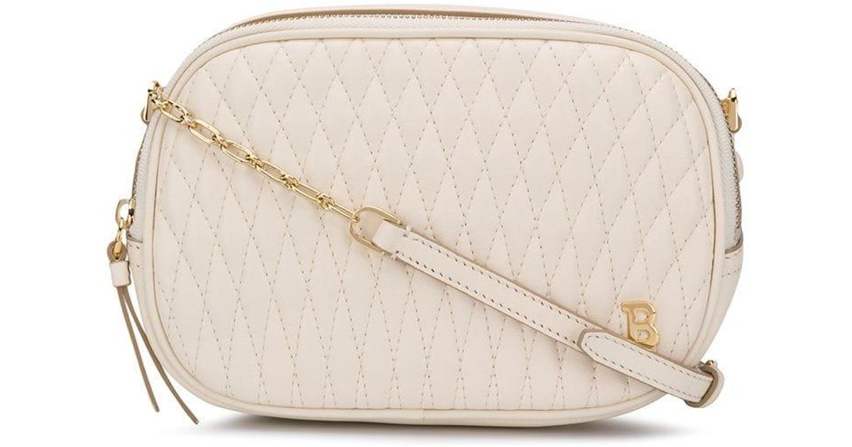 bally quilted bag