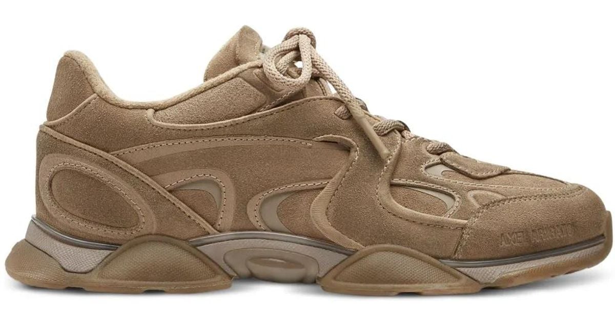 Axel Arigato Eris Panelled Sneakers in Brown | Lyst