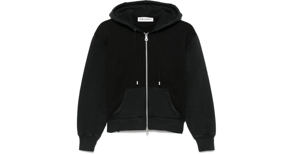 トップス OUR LEGACY MISCHIEF HOOD Our Legacy - Mischief Hood Old Dye Hefty Fleece