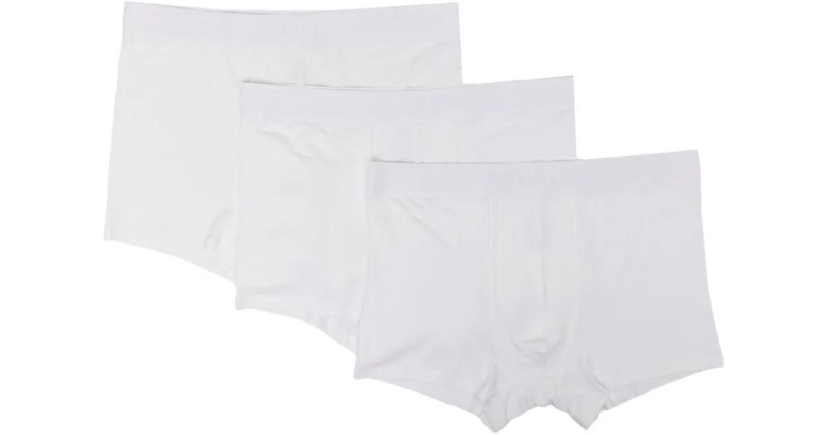 Men Che CHE Logo-Band Boxers (Set Of Three) in White for Men | Lyst