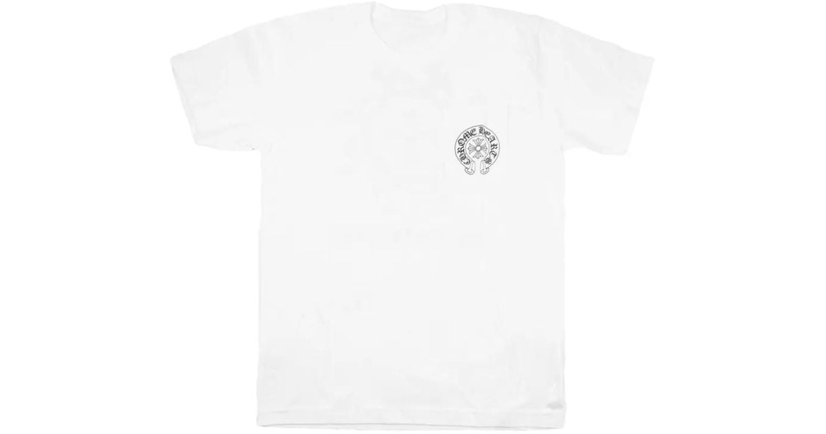 Chrome Hearts Spiral Honolulu Exclusive Crew-Neck T-Shirt in White 