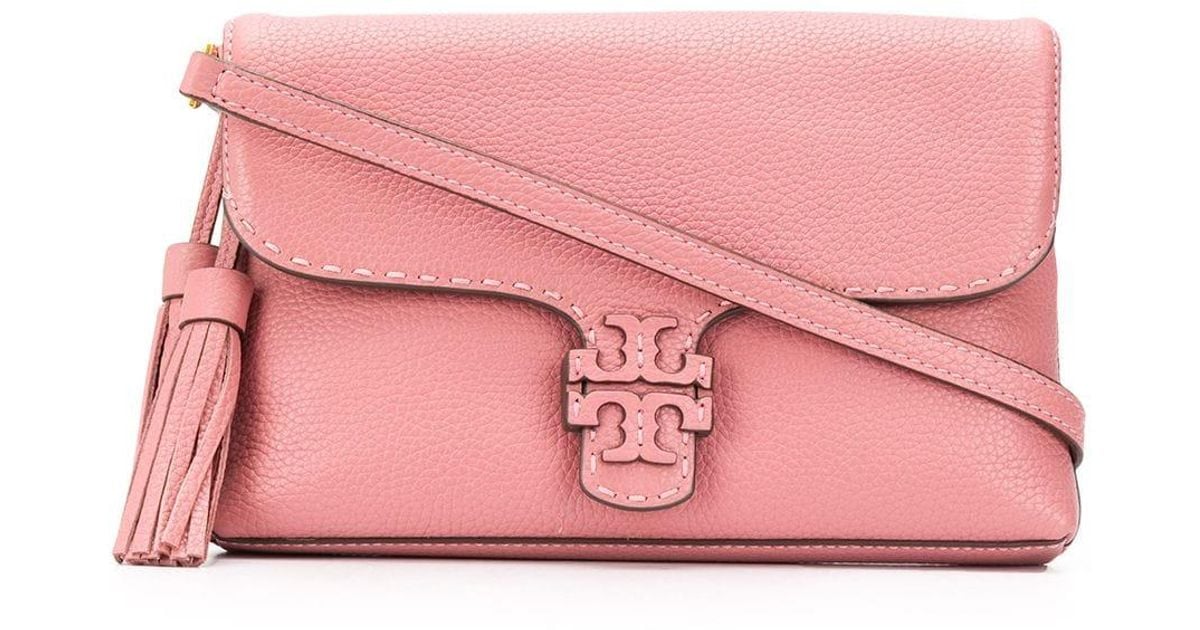 Tory Burch Pink Mcgraw Crossbody Handbags Paul Smith