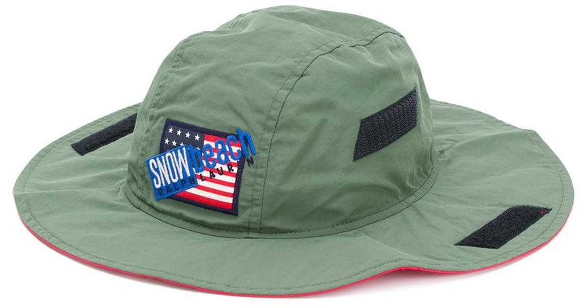 Polo Ralph Lauren Snow Beach Hat in Green for Men | Lyst