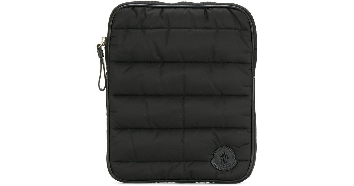 Moncler Synthetic Zipped Laptop Case in Black for Men - Lyst