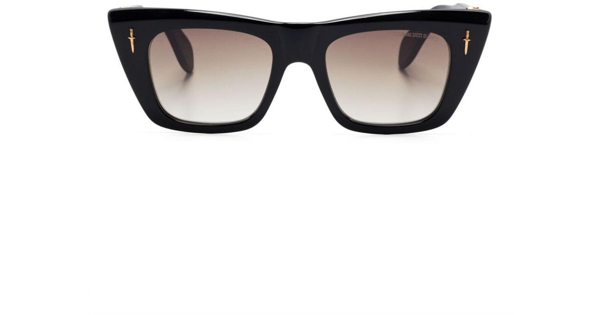 Cutler and Gross X The Great Frog Love And Death Sunglasses in Black