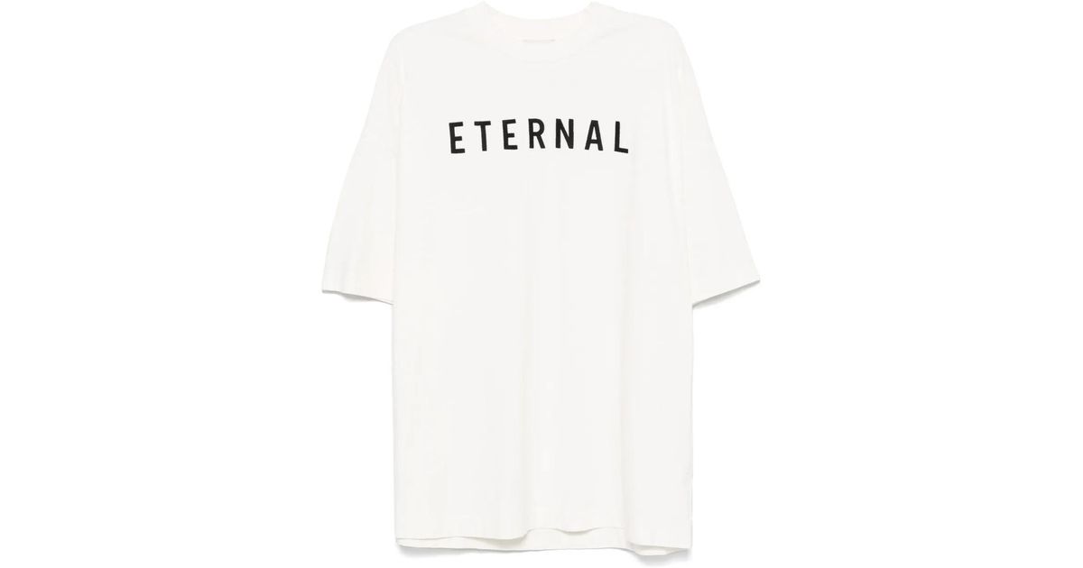 Fear Of God Eternal T-shirt in White for Men | Lyst UK