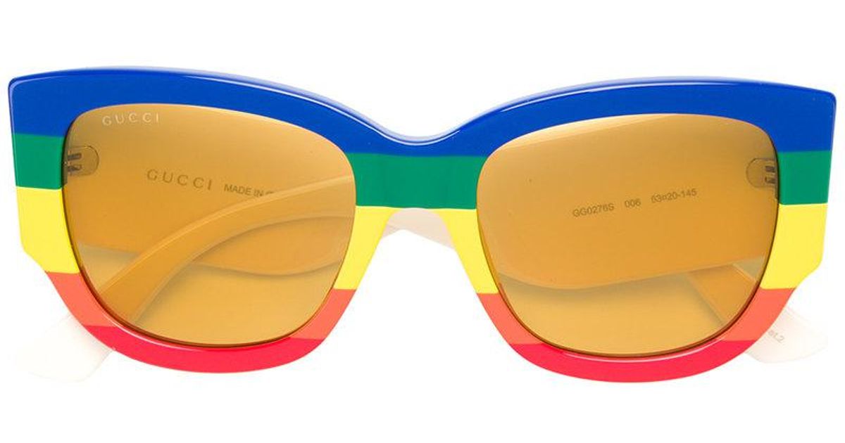 gucci rainbow frames