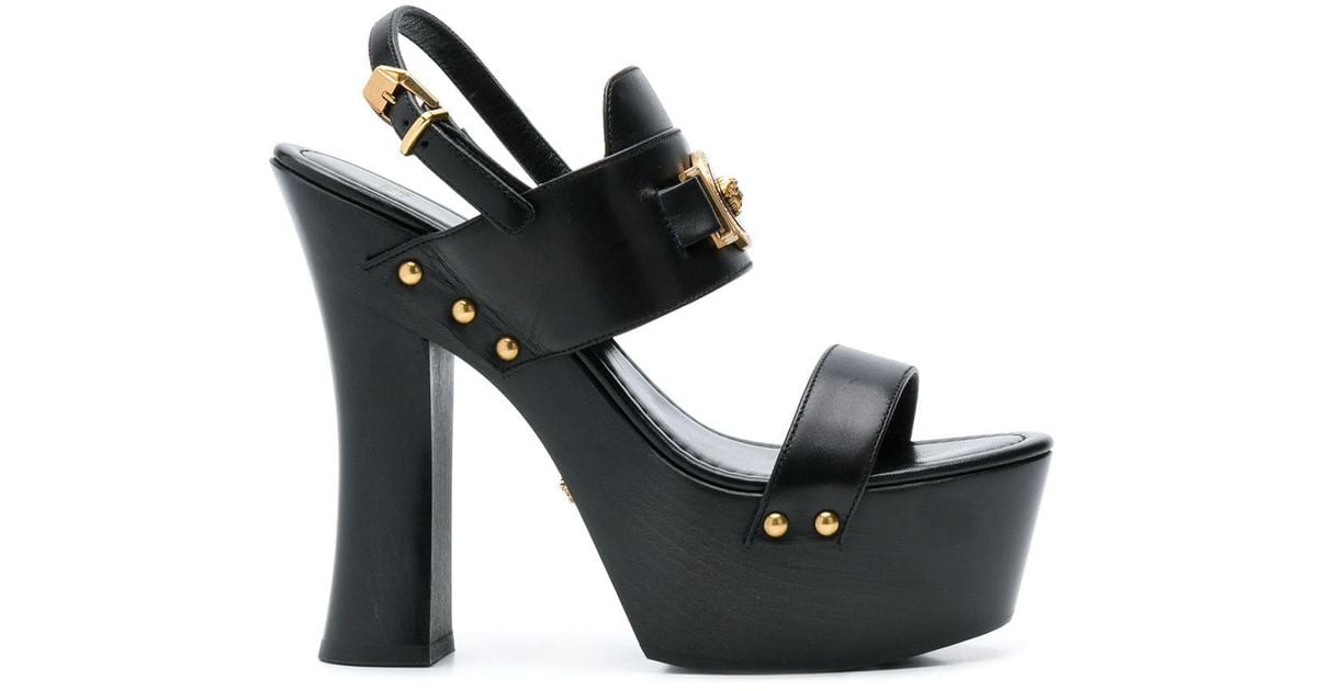 triple platform low shoes