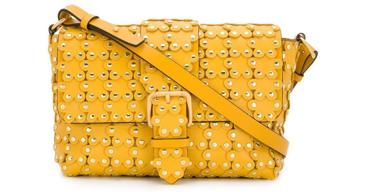 Red Sac Épaule Puzzle Red Coloris Yellow Valentino vFlower Porté En jqcL4ASR35