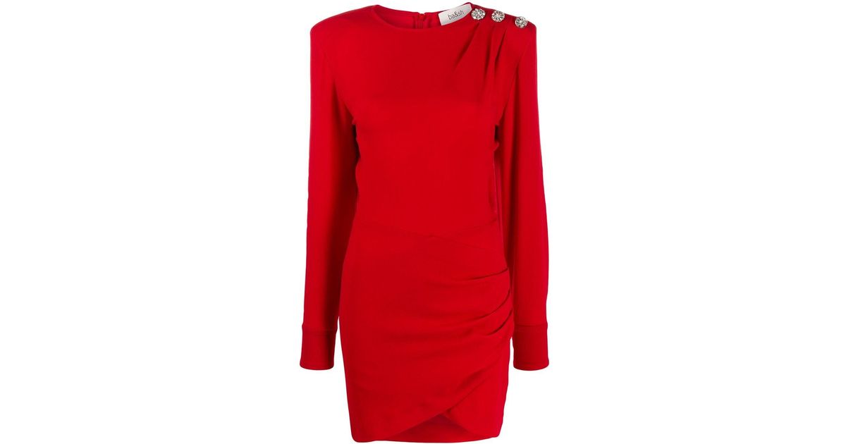 Robe Sloane Ba&sh en coloris Rouge | Lyst