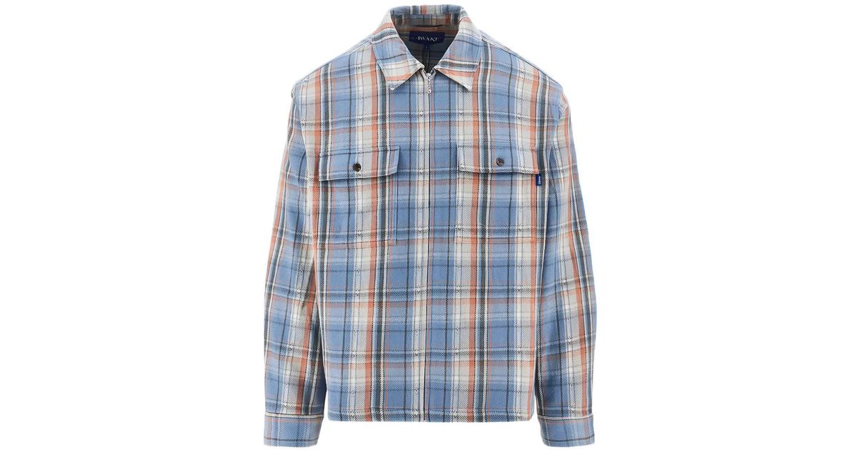 AWAKE NY Rivington Shirt in Blue for Men | Lyst