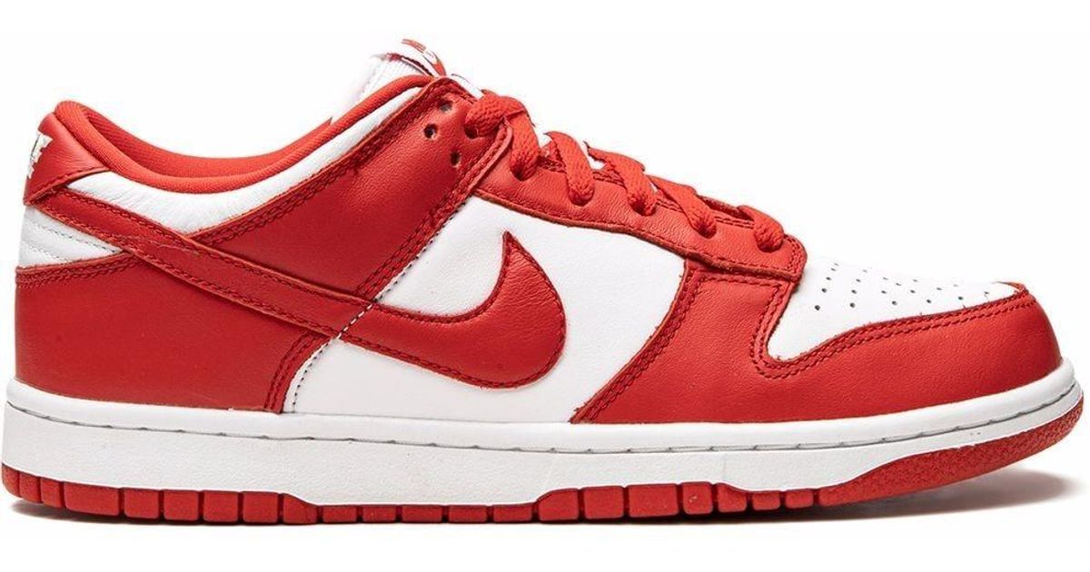 nike dunk rouge