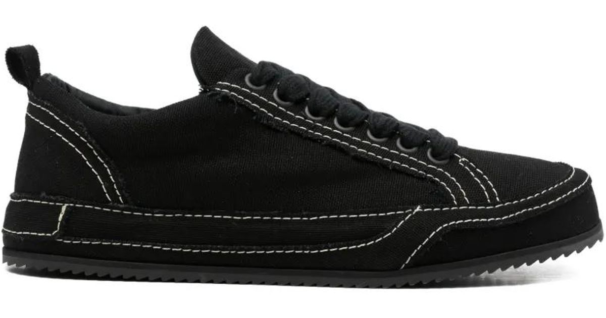 Represent Alpha Wrap Canvas Sneakers in Black for Men | Lyst