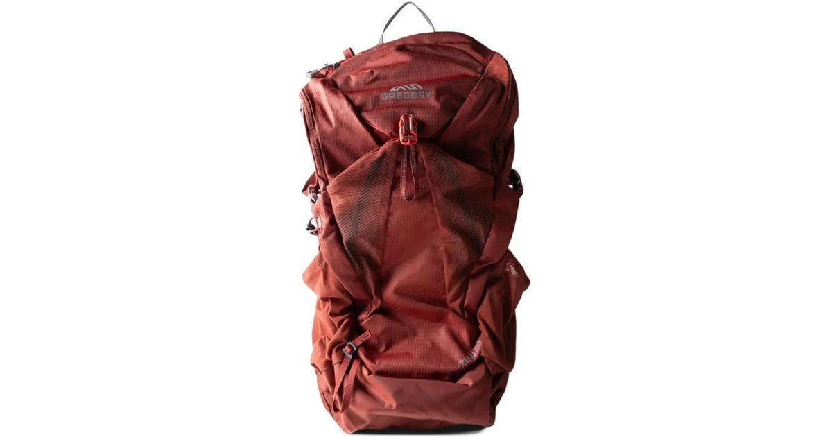 Gregory Ripstop Buckle-Fastening Backpack in Red | Lyst UK