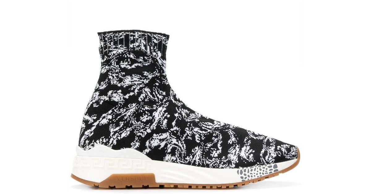 Versace baroque sock best sale sneakers
