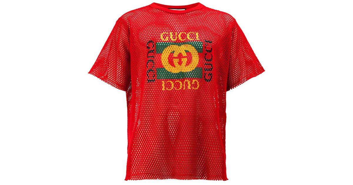gucci net shirt