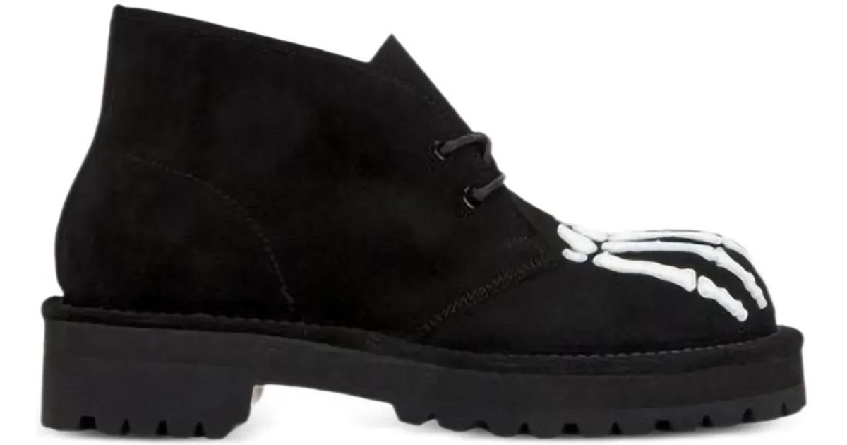 TAKAHIROMIYASHITA TheSoloist. Chukka Boots in Black for Men | Lyst