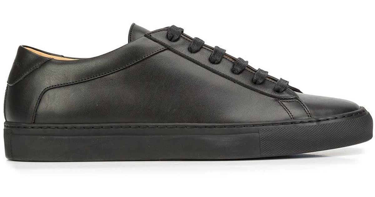 KOIO Leather Capri Nero Sneakers in Black - Lyst