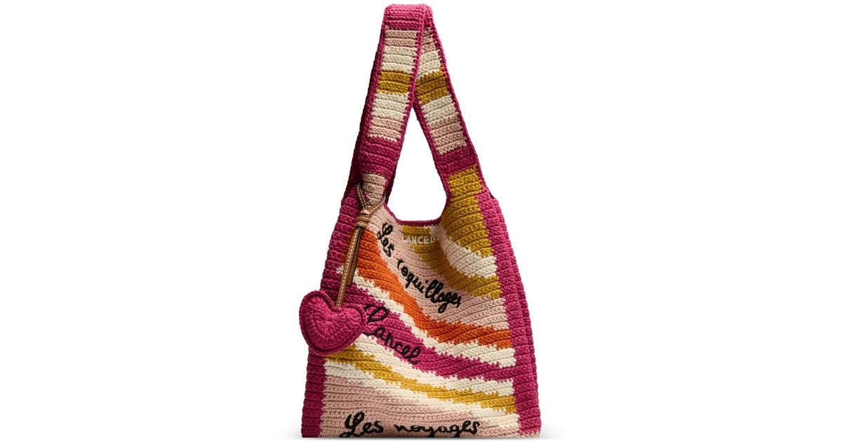 Lancel Summer Mania ハンドバッグ M レッド | Lyst