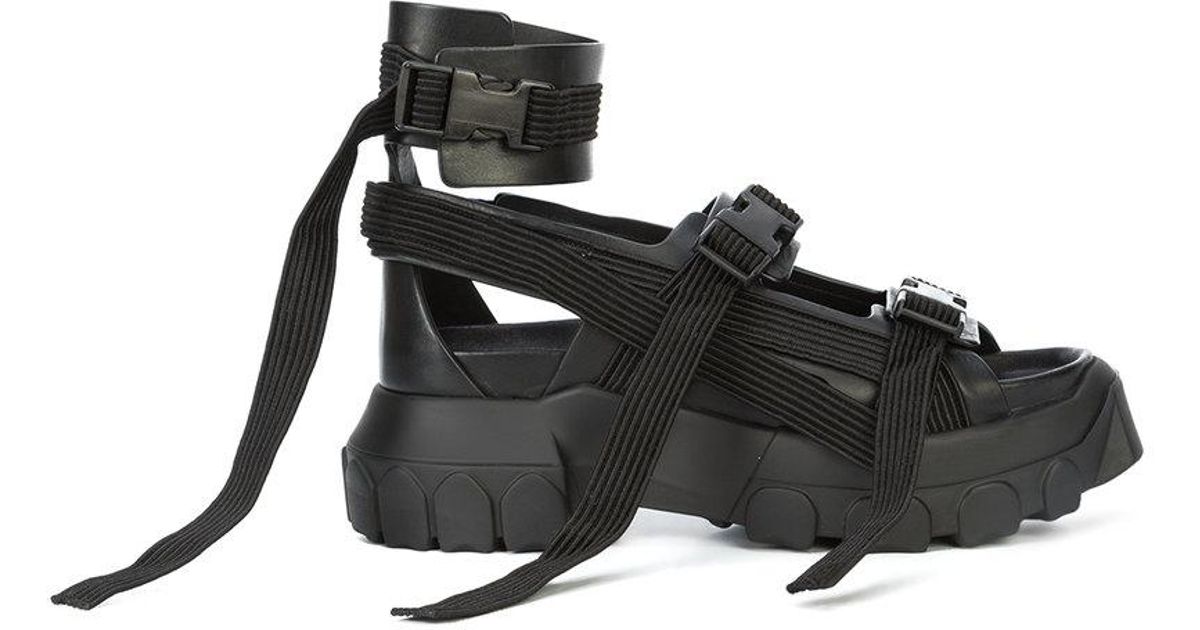 rick owens hiking sandals