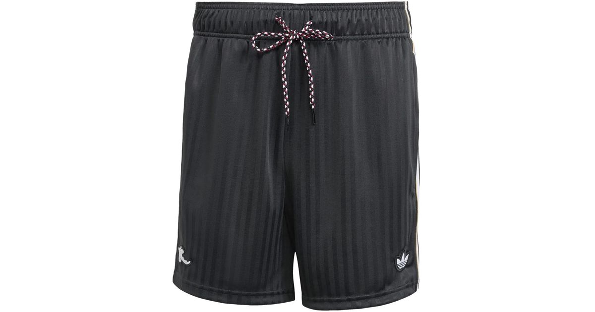 adidas Arsenal Icons Terrace Shorts in Black for Men | Lyst UK