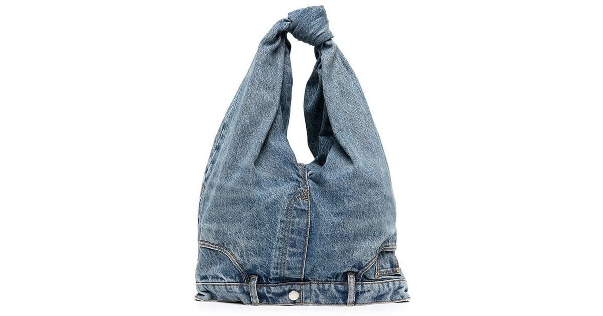 Alexander Wang Denim Bag in Blue | Lyst
