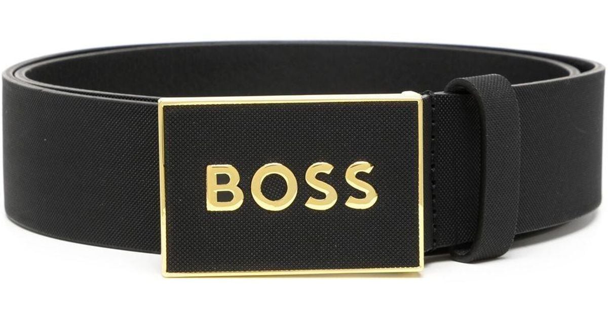 hugo boss plaque belt