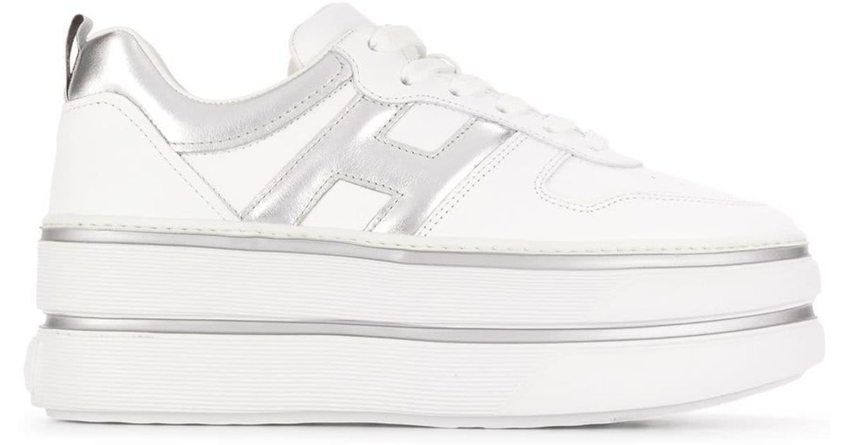 hogan h449 platform sneakers