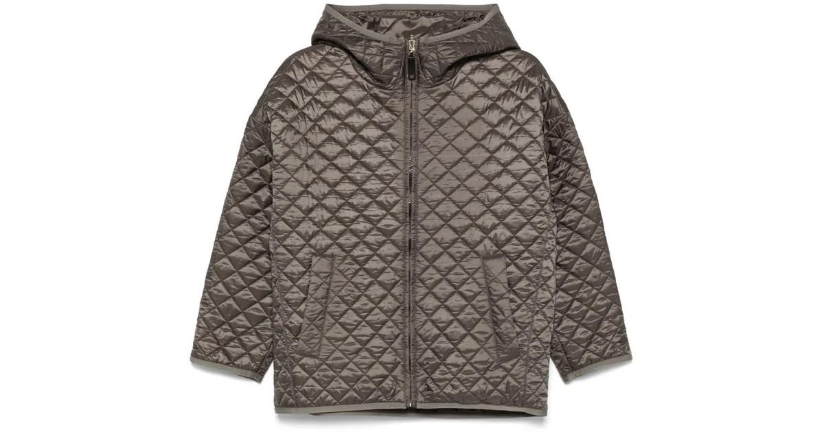 Max Mara Leo Jacket in Gray | Lyst