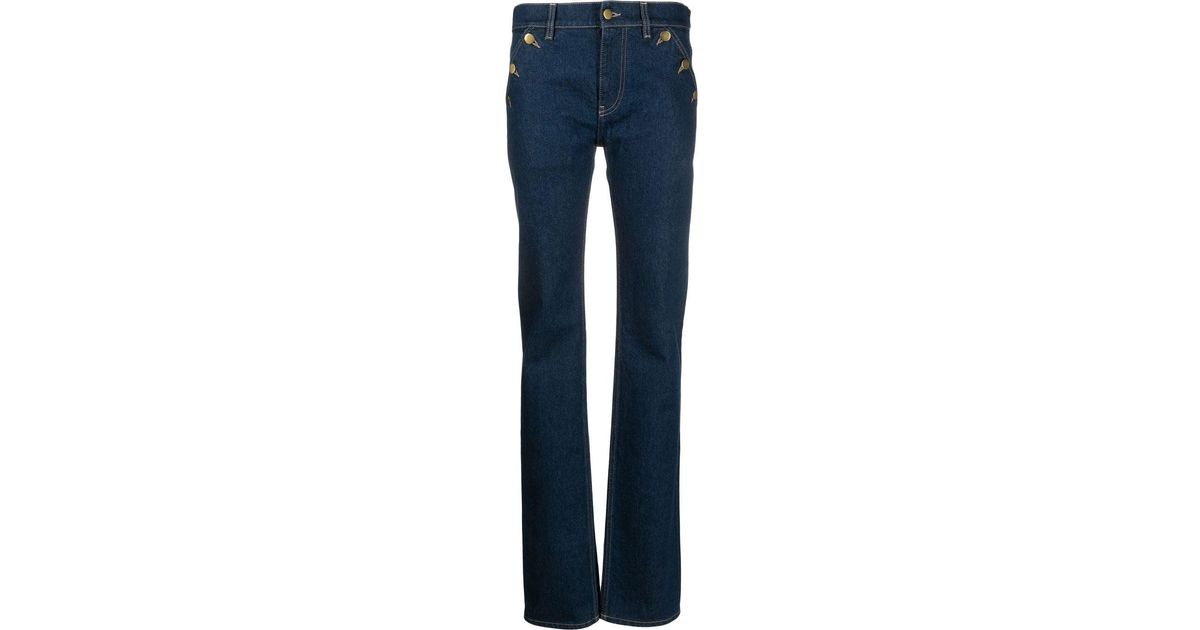 Filippa K Loose Straight-leg Jeans in Blue | Lyst