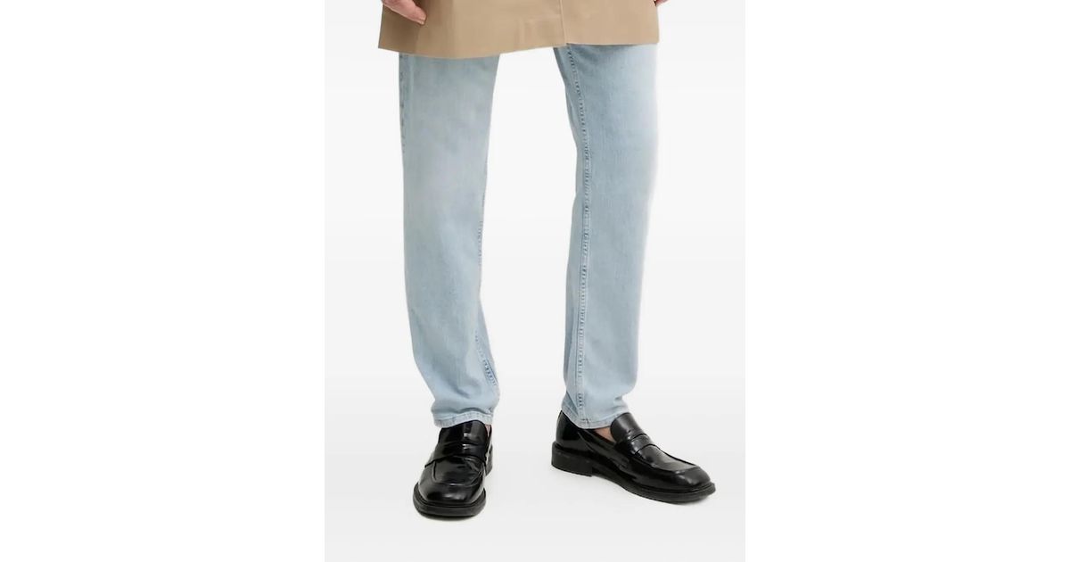 Logo plaque jeans Jeans