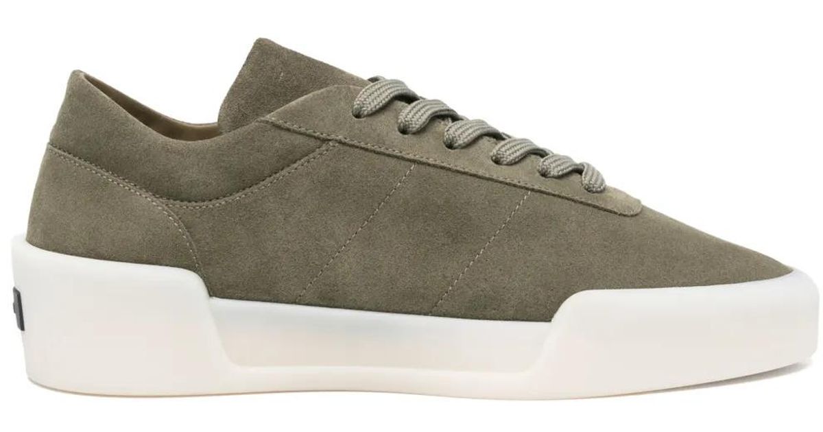 fear of god green sneakers