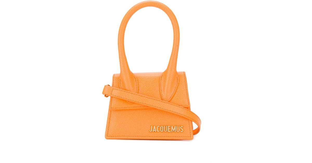 Jacquemus Leather 193ba01193 in Orange - Lyst