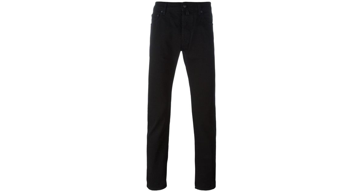 Jacob Cohen Denim '688 Comfort' Jeans in Black for Men | Lyst
