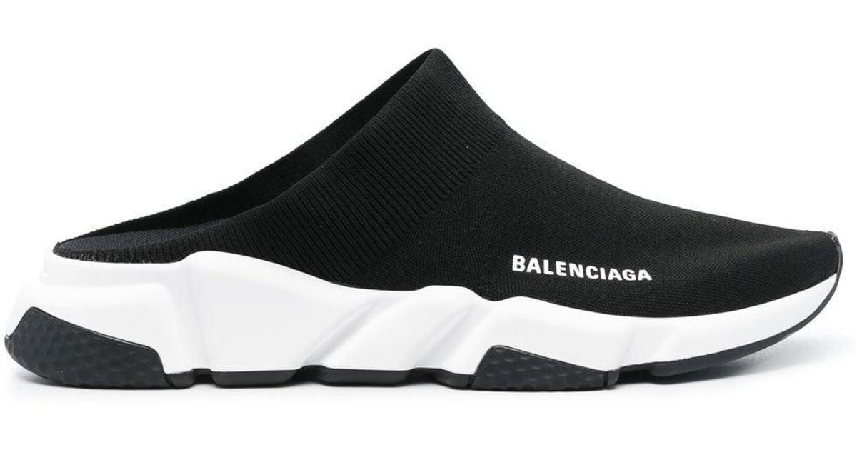 klodset Arkæologi hundehvalp Balenciaga Speed Ml Slip-on Sneakers in Black for Men | Lyst