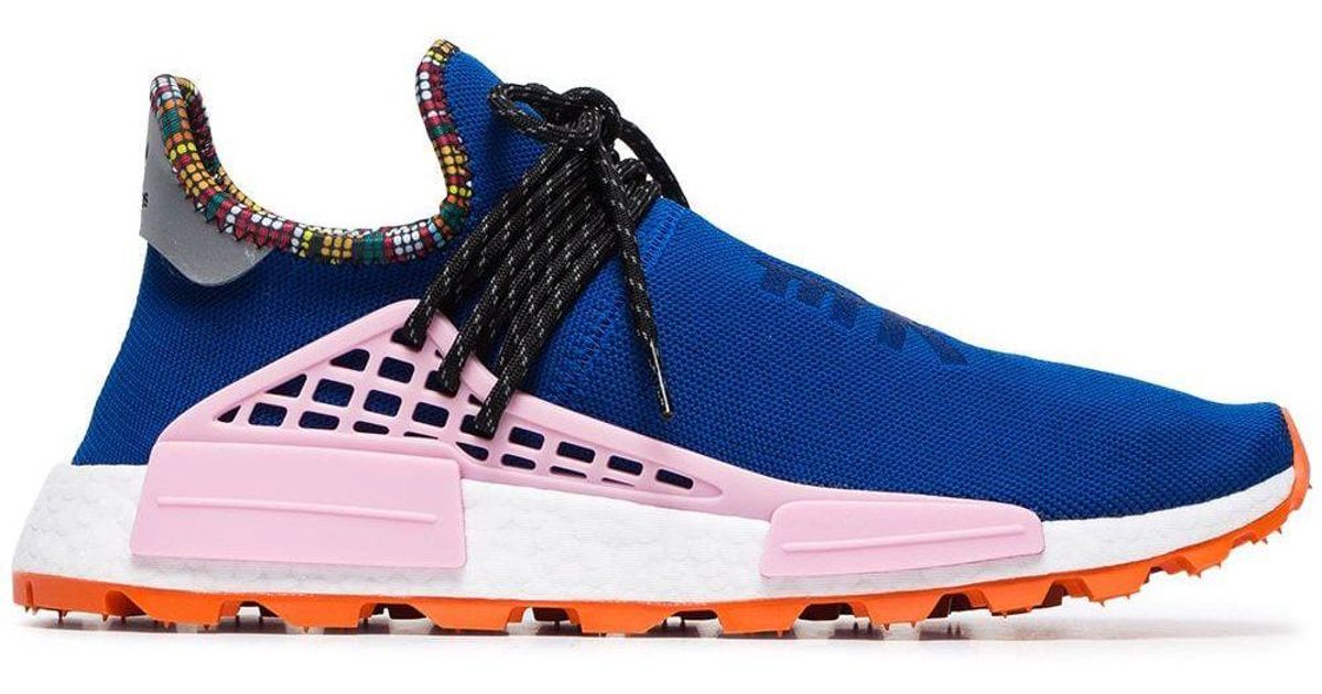 Objeción Grabar Meseta Zapatillas x Pharrell Williams Human Body NMD adidas de hombre de color Azul  | Lyst