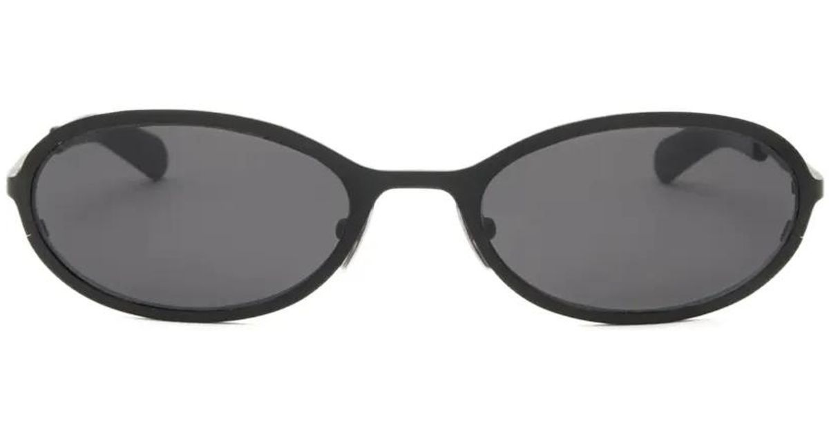 FLATLIST EYEWEAR Cohen Oval-Frame Sunglasses in Grey | Lyst UK
