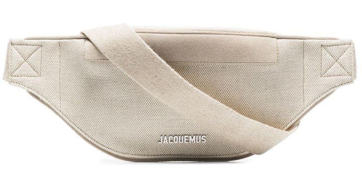 Jacquemus La Banane Canvas Belt Bag in Natural Lyst UK