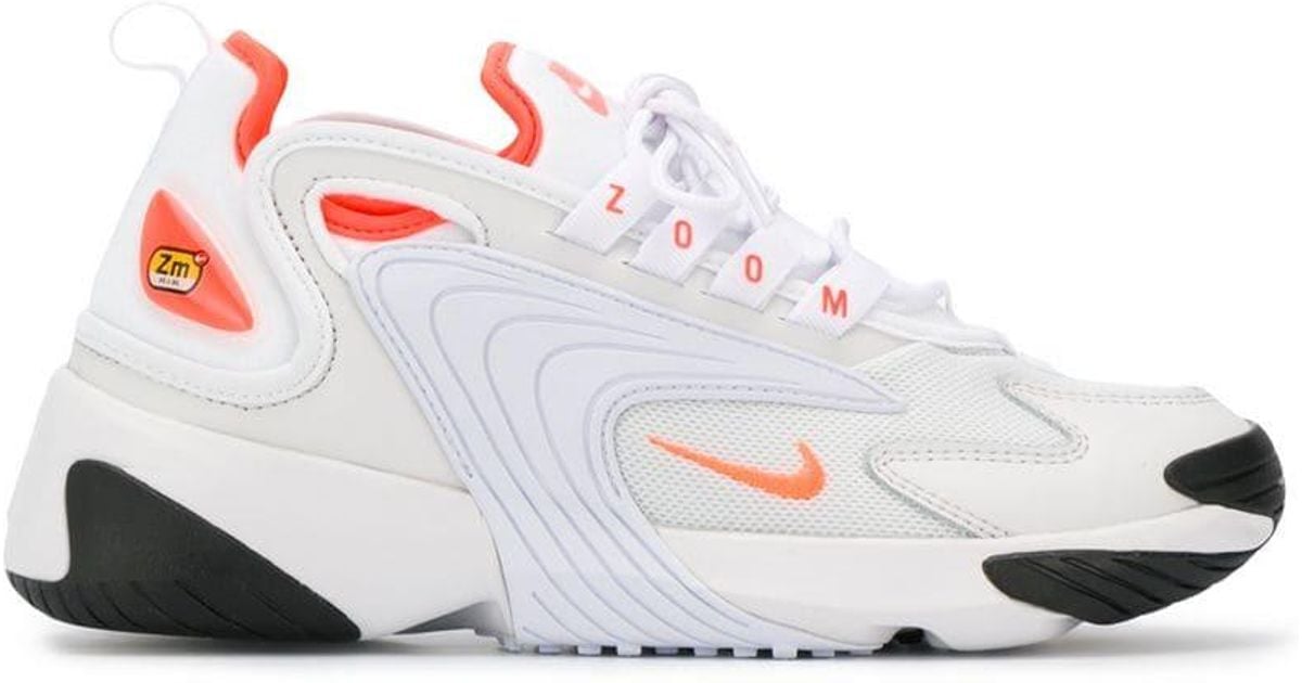 Nike Off-white And Orange Zoom 2k Sneakers | Lyst Australia
