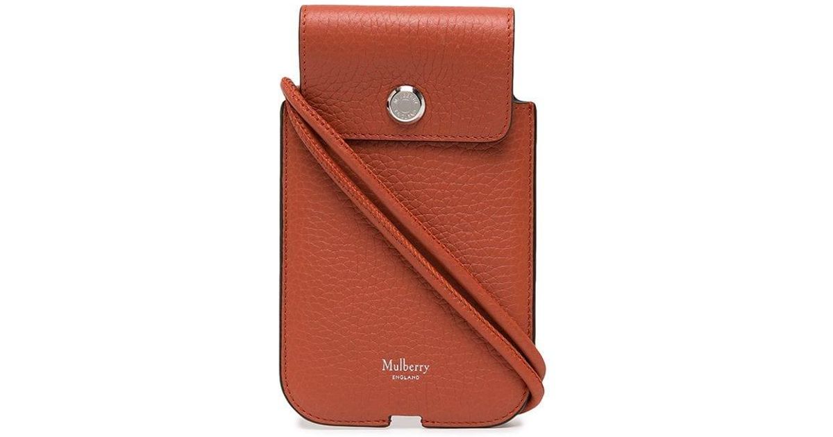 mulberry city phone pouch