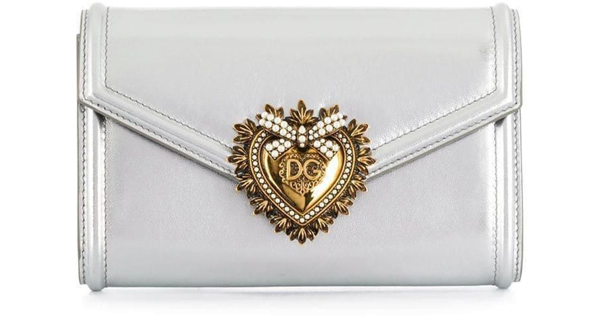 Dolce & Gabbana Devotion Belt Bag in Metallic | Lyst